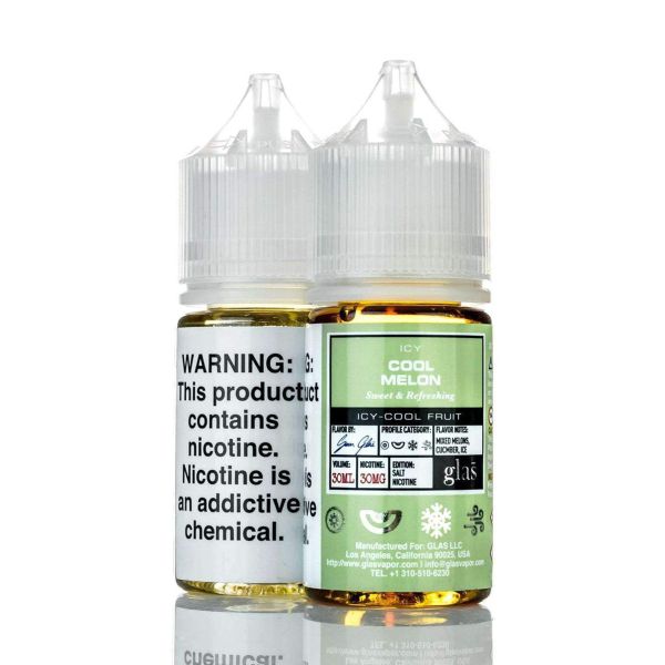 BSX Vapor Salt Nic E-Liquid - Cool Melon - 30ml