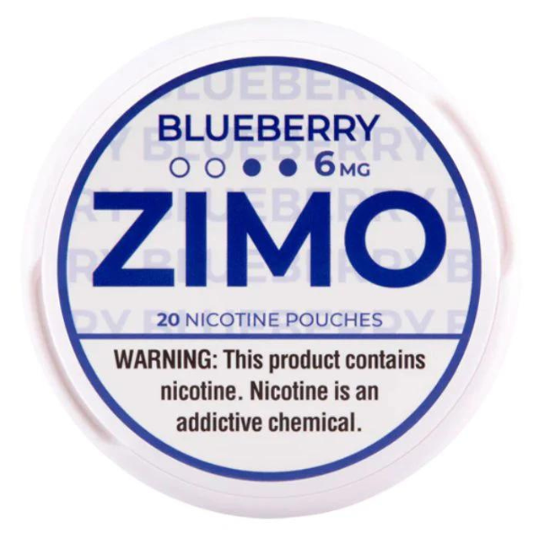 Best Deal Zimo Nicotine Pouches (5-Can Pack) - Blueberry