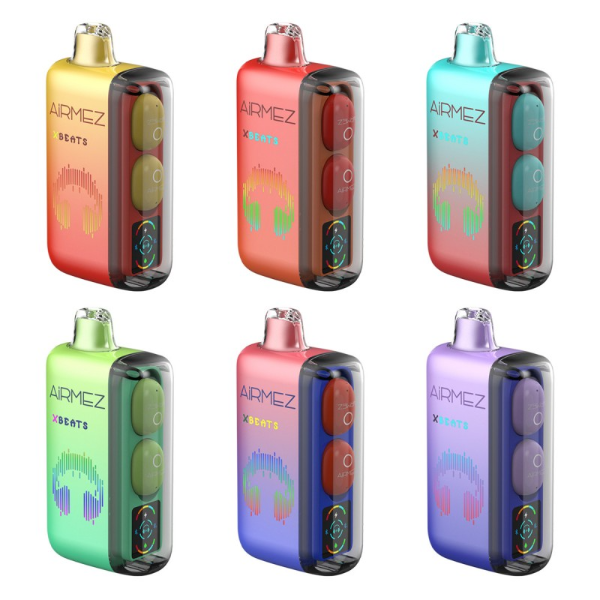 Best Deal AirMez X-Beats 40,000 Puffs Disposable Vape 20mL 5 Pack