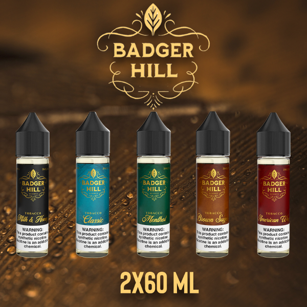 Best Flavors Badger Hill Reserve Vape Juice 2x60ML