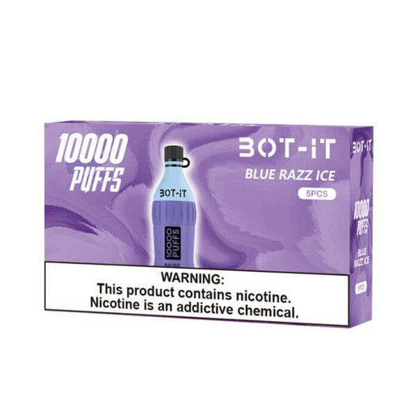 BOT-IT 10000 Puffs Vape 19mL 5 Pack