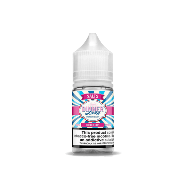 Best Deal Dinner Lady TFN Salt 30mL Vape Juice - Bubblegum