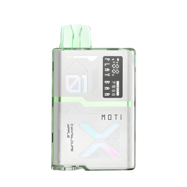 Best Deal Moti Play Bar 7500 Puffs Disposable Vape 14mL Cantaloupe Apple