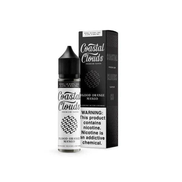 Best Deal Coastal Clouds Vape Juices 60mL (0mg) - Blood Orange Mango