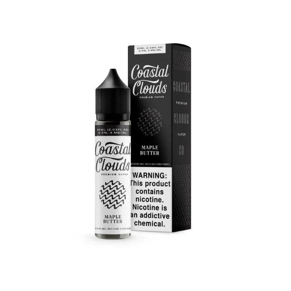 Best Deal Coastal Clouds Vape Juices 60mL (0mg) - Mapple Butter