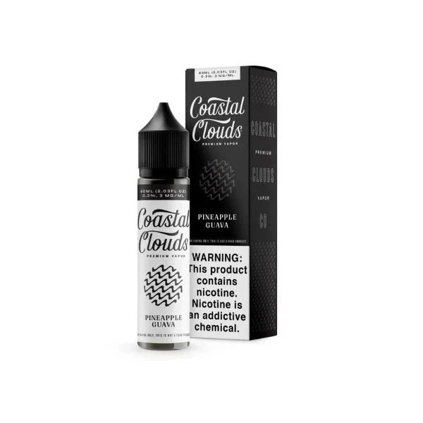 Best Deal Coastal Clouds Vape Juices 60mL (0mg) - Pineapple Guava