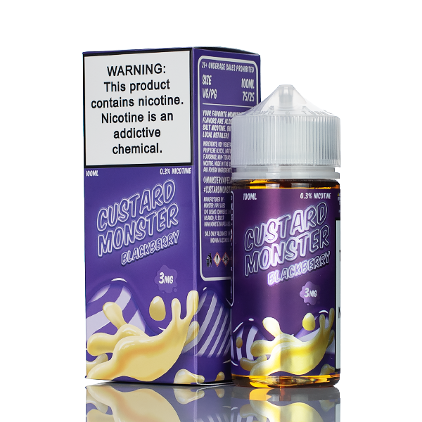 Custard Monster Salt - Blackberry