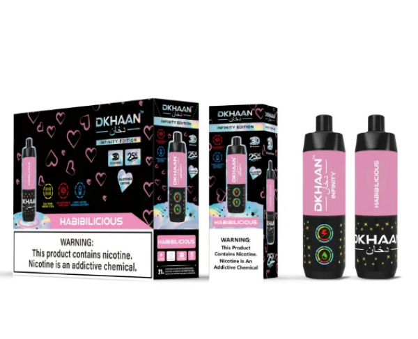 Dkhaan Infinity Edition 25,000 Puffs Disposable 5 Pack