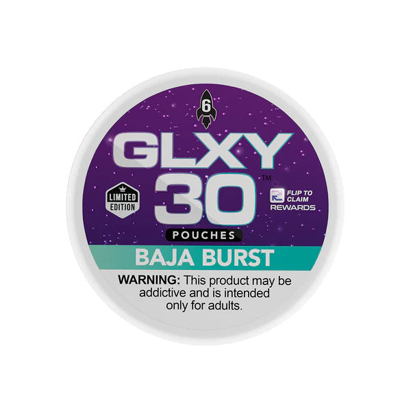 GLXY Nicotine Pouches 5-Pack Baja Burst