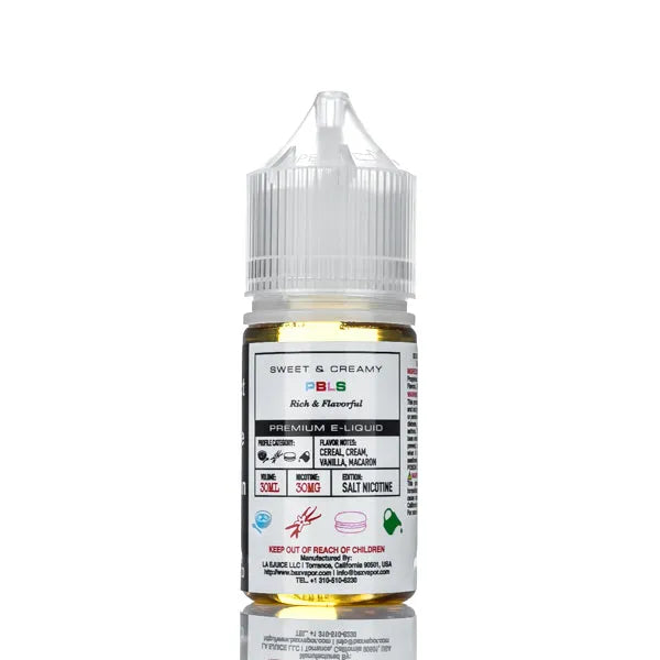 BSX Vapor Salt Nic E-Liquid - PBLS - 30ml