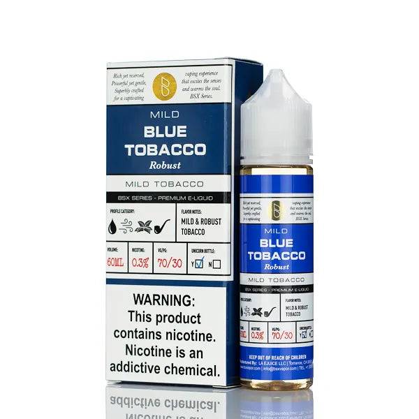 BSX Vapor E-Liquid - Blue Tobacco - 60ml