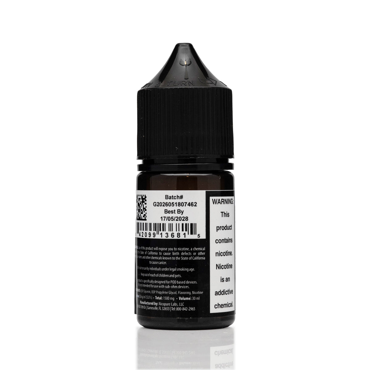 Halo Salts E-Liquid - Turkish Tobacco - 30ml