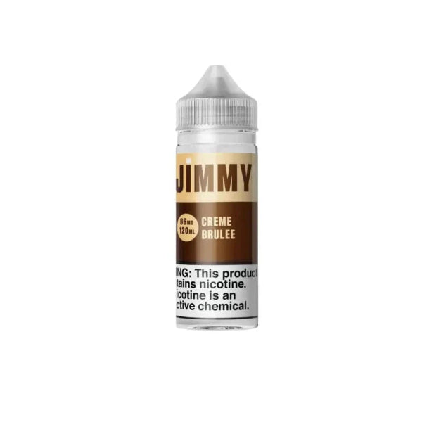 Jimmy the Juice Man 120mL Freebase Creme Brulee