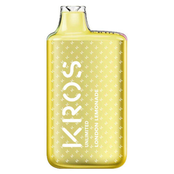 Best Deal Kros Unlimited 6000 Puffs 10 Pack - London Lemonade
