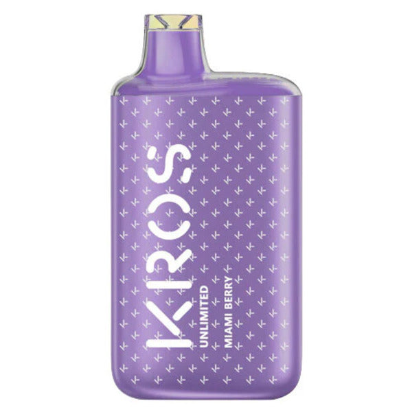 Best Deal Kros Unlimited 6000 Puffs 10 Pack - Miami Berry