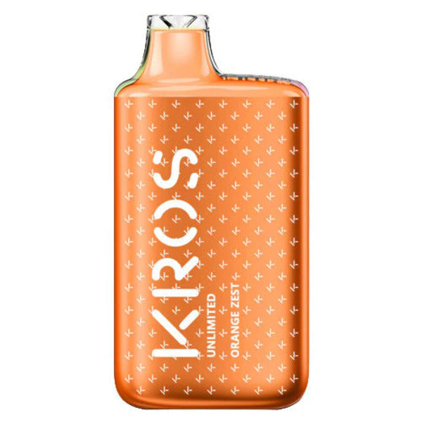 Best Deal Kros Unlimited 6000 Puffs 10 Pack - Orange Zest