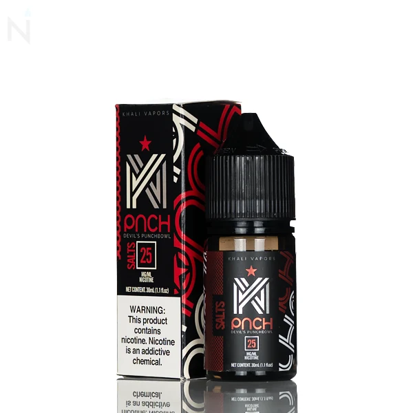 Khali Vapors Salt Nic - Devils Punchbowl Ice - 30mL