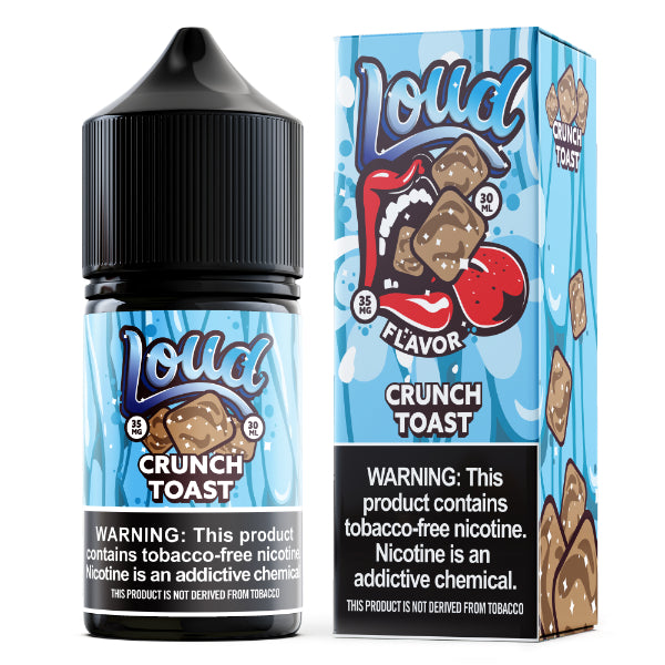 LOUD E-Liquid 30mL Series Crunch Toast