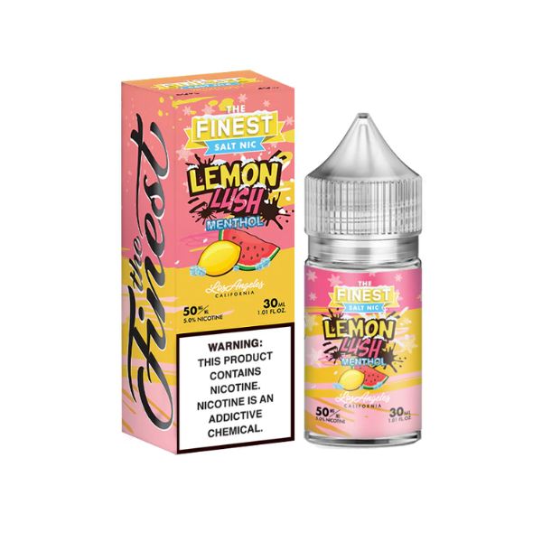 Best Deal The Finest Sweet & Sour Edition Salt 30ML Vape Juice - Lemon Lush Menthol