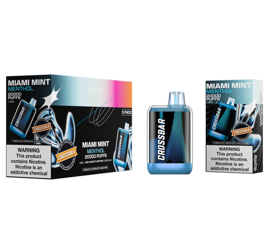 Crossbar 20K Puffs Disposables 5 Pack