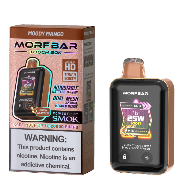 Best Deal SMOK Morf Bar Touch 20000 Puffs Disposable Vape 18mL - Moody Mango