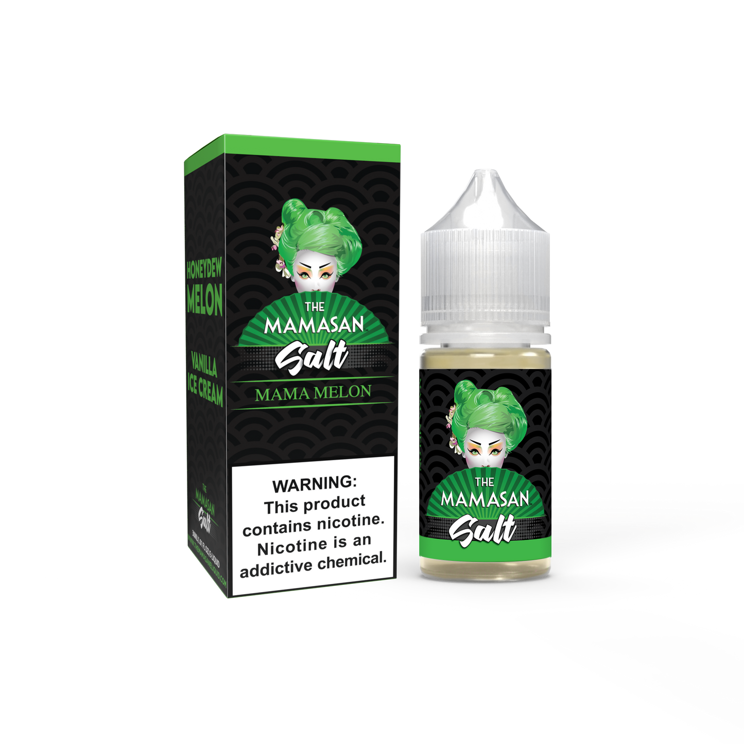 The Mamasan Salt 30ML Vape Juice Best Flavor Mama Melon Salt