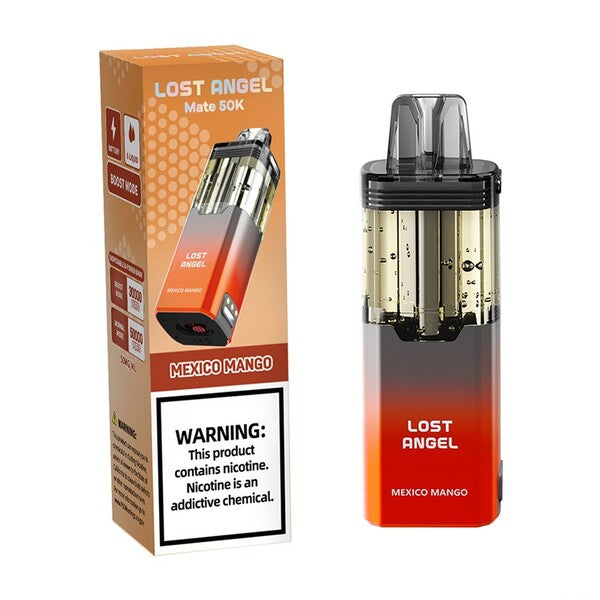 Best Deal Lost Angel Mate 50,000 Puffs Flavor Pods 5-Pack - Mexico Mango