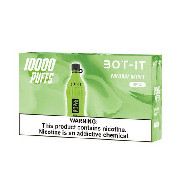 BOT-IT 10000 Puffs Vape 19mL 5 Pack