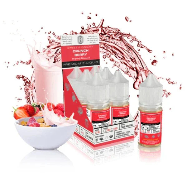 Best Deal Basix Salts TFN Vape Juice 30ML by Glas Crunch Berry