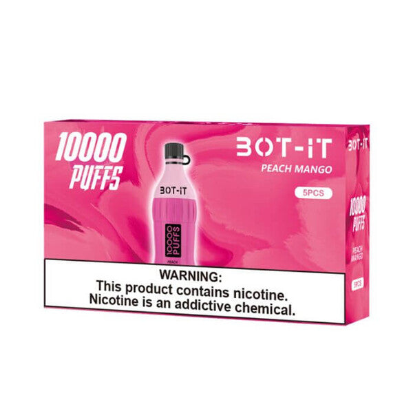 BOT-IT 10000 Puffs Vape 19mL 5 Pack