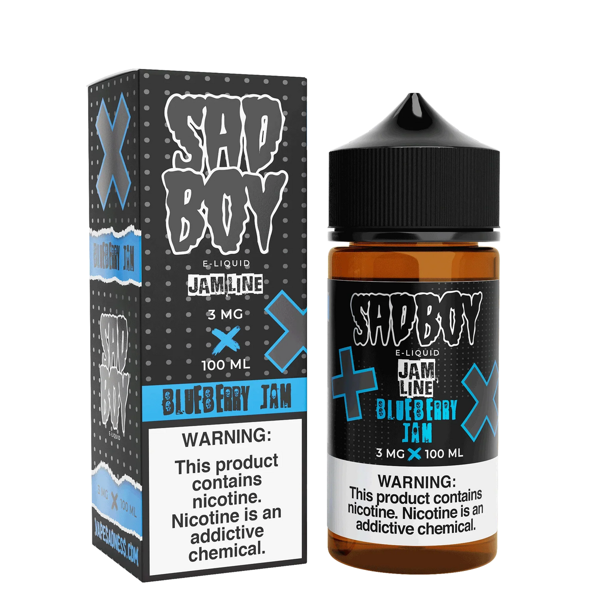 Sadboy TFN E-liquid - Blueberry Jam - 100ml