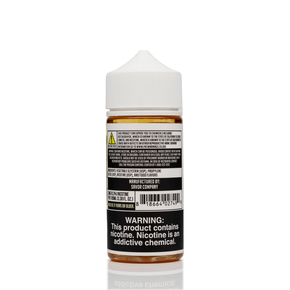 Savor E-Liquid Mango Strawberry Ice - 100ml