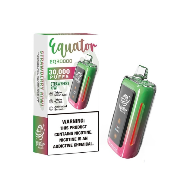 Best Deal Equator EQ30000 Rechargeable Disposable Vape 30ml - Strawberry Kiwi