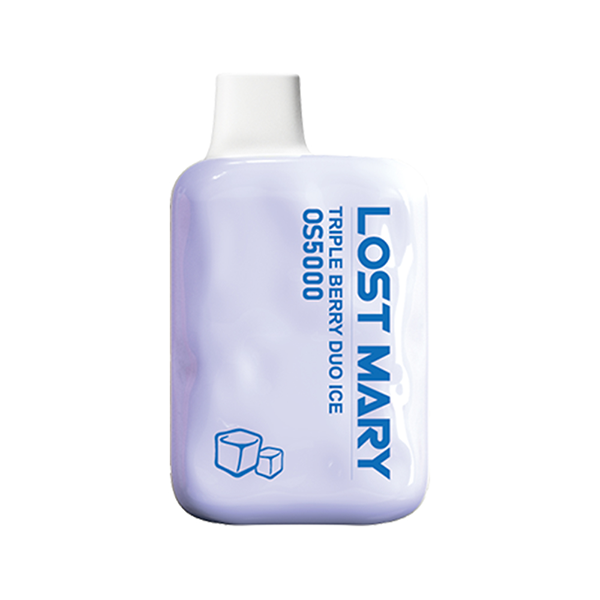 Best Deal Lost Mary OS5000 Rechargeable Vape Disposable by Elf Bar 13mL Triple Berry Duo Ice