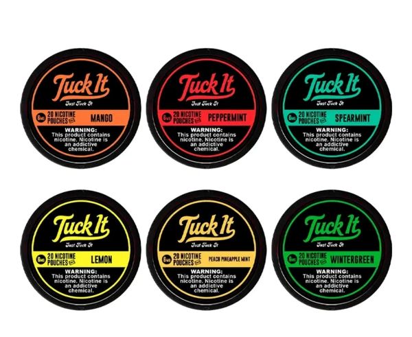 Best Flavors Tuck It Nicotine Pouches-5-Pack