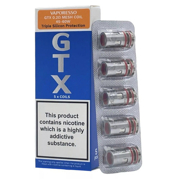 Best Deal Vaporesso GTX Vape Coils 5 Pack - 0.2ohm