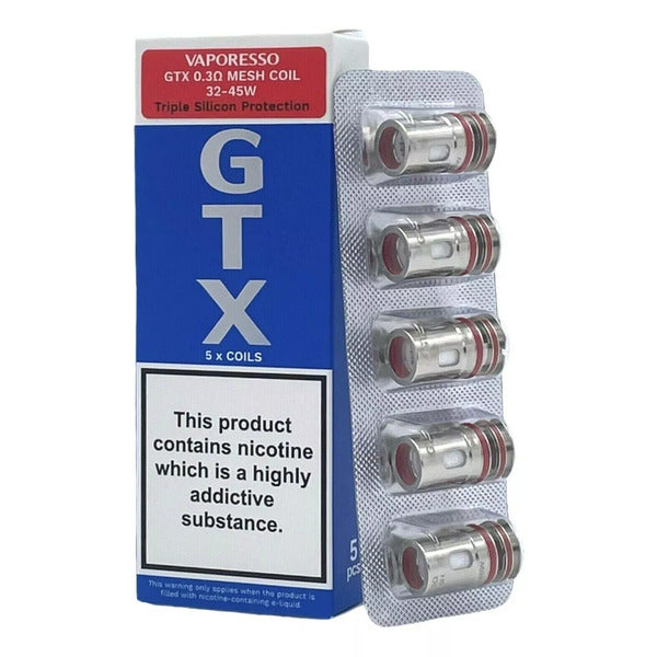 Best Deal Vaporesso GTX Vape Coils 5 Pack - 0.3ohm