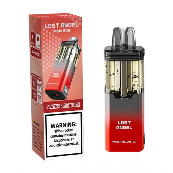 Best Deal Lost Angel Mate 50,000 Puffs Flavor Pods 5-Pack - Watermelon Ice
