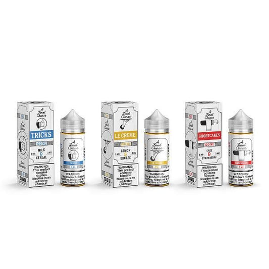 A Final Course E-Liquid 100mL Freebase Best Flavors Tricks Le Creme Shortcakes