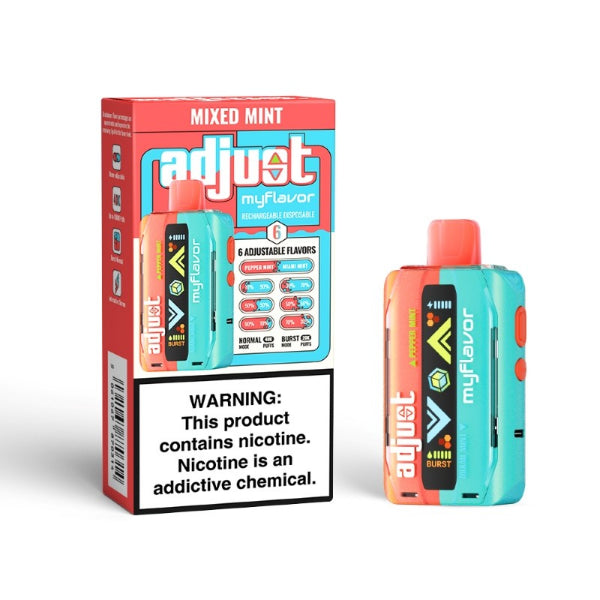 Best Deal Adjust MyFlavor 40,000 Puffs Disposable Disposable - Mixed Mint