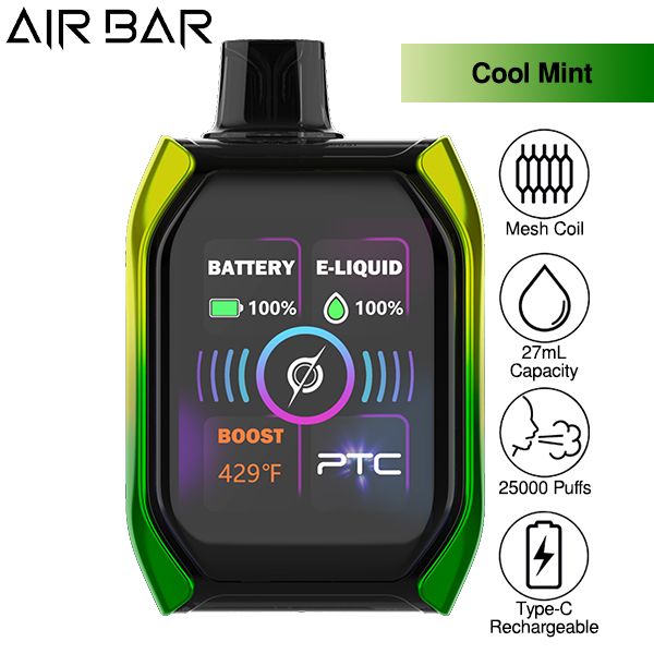 Best Deal Air Bar Aura Disposable (Pack of 5) - Cool Mint