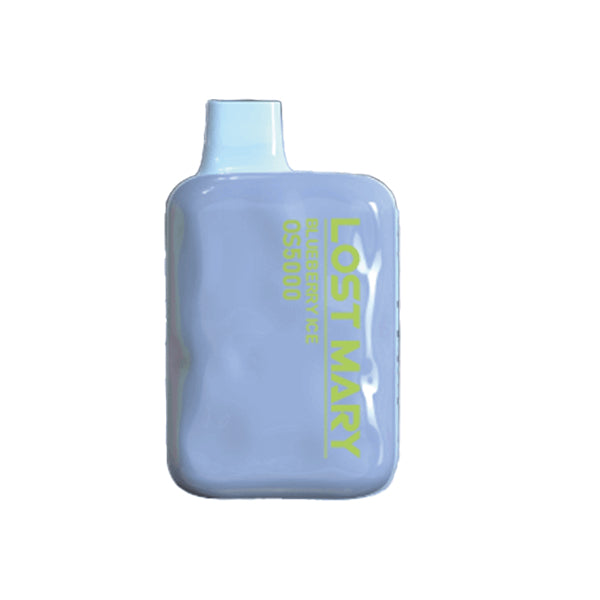 Best Deal Lost Mary OS5000 Rechargeable Vape Disposable by Elf Bar 13mL Blueberry Ice