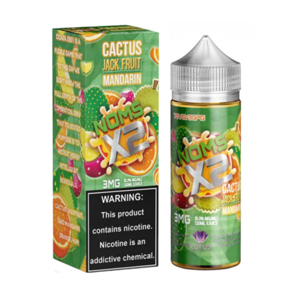Best Deal Noms X2 Vape Juice 120mL - Cactus Jack Gruit Mandarin
