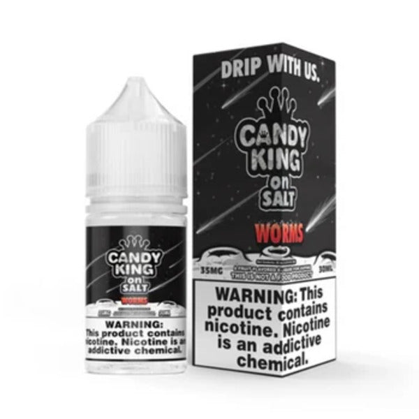 Best Flavor Candy King Salt Vape Juice 30mL - Worms