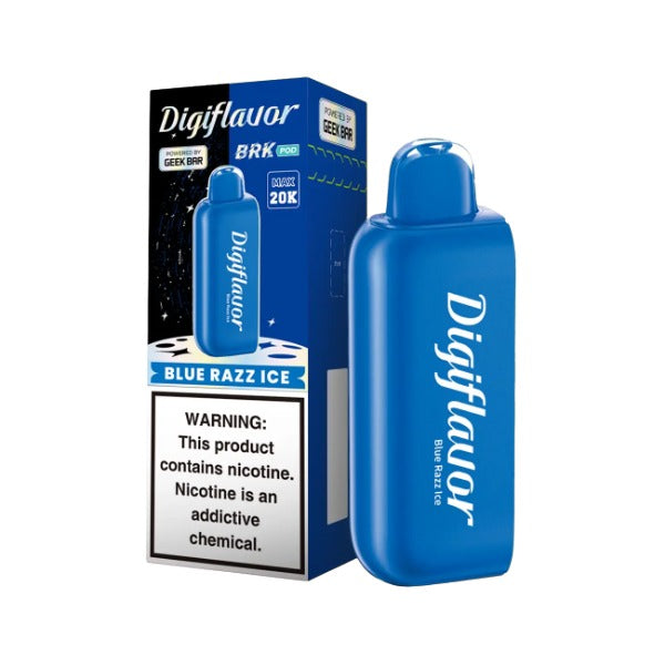 Best Deal Digiflavor BRK 20,000 Puffs Disposable Pod - Blue Razz Ice