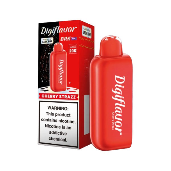 Best Deal Digiflavor BRK 20,000 Puffs Disposable Pod - Cherry Strazz