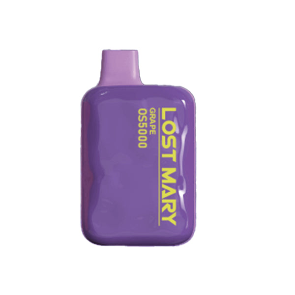 Best Deal Lost Mary OS5000 Rechargeable Vape Disposable by Elf Bar 13mL Grape