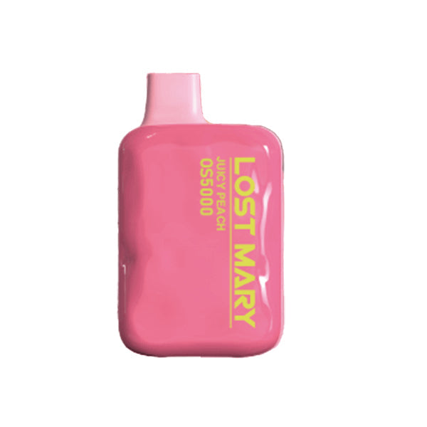 Best Deal Lost Mary OS5000 Rechargeable Vape Disposable by Elf Bar 13mL Juicy Peach