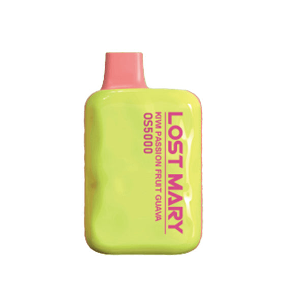 Best Deal Lost Mary OS5000 Rechargeable Vape Disposable by Elf Bar 13mL Kiwi Passion Fruit Guava