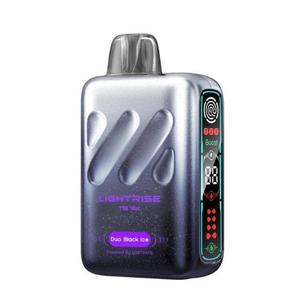 Best Deal Lost Vape Lightrise TB 18K Puffs 18mL Duo Black Ice
